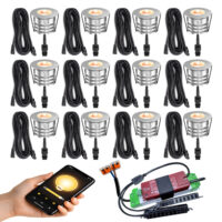 rvs zigbee inbouwspots set 12