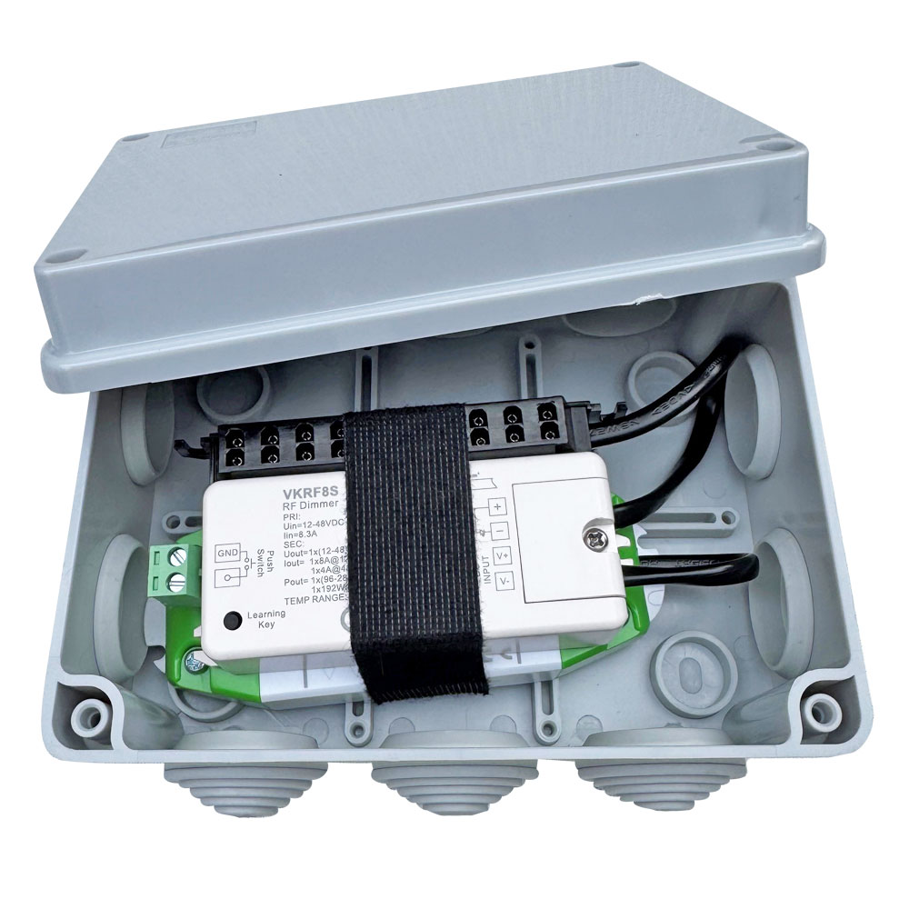 12V draadloze dimmer voeding