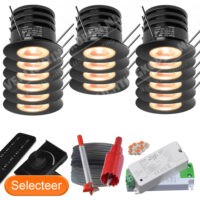 16 veranda spots met afstandsbediening