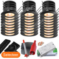 25 spots voor overkapping buiten