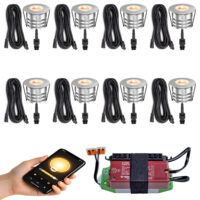 rvs zigbee inbouwspots set 8