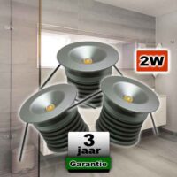 Badkamer Ledspot Verlichting 2W 4000K