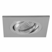 Inbouw Inbouwspot vierkant GU10 MR16 Geborsteld