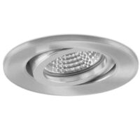 LED inbouwspot aluminium rond met draairing MR16/GU10