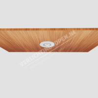 Inbouwspots monteren houten balk VLK2