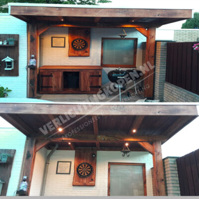 Kleine Led spots voor Veranda Overkapping