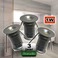 Badkamer Mini Verlichting Spot 1W 4000K