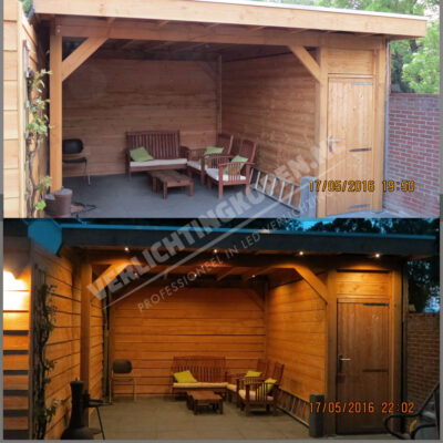 Led Spot Verlichting savonds en overdag