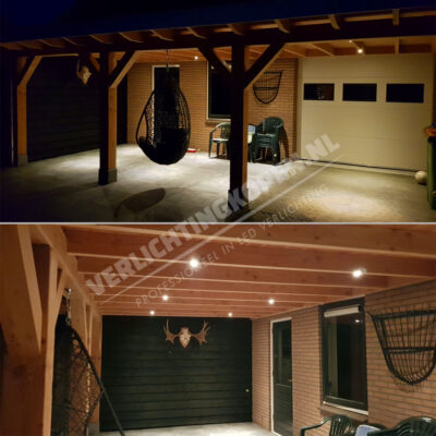 Led spots Carport