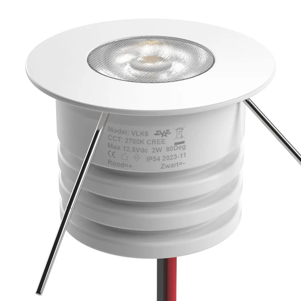 Mini inbouwspot wit VLK6 Mini inbouwspot wit VLK6