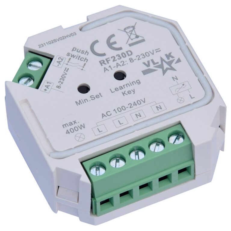 LED puls dimmer RF230D 200W 230V