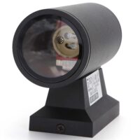 Up down wandlamp zwart 2xGU10 230V