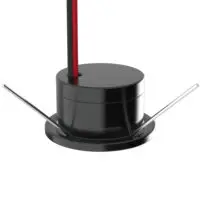 Achterkant minispot zwart VLK5