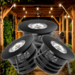 Inbouwspots Overkapping Zwart Dimbaar 2W Set 1-25 stuks - Zigbee - CREE led - Hoge CRI waarde van 93