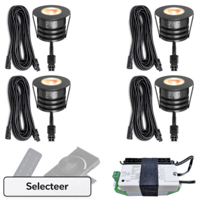 zwarte spots overkapping set 4