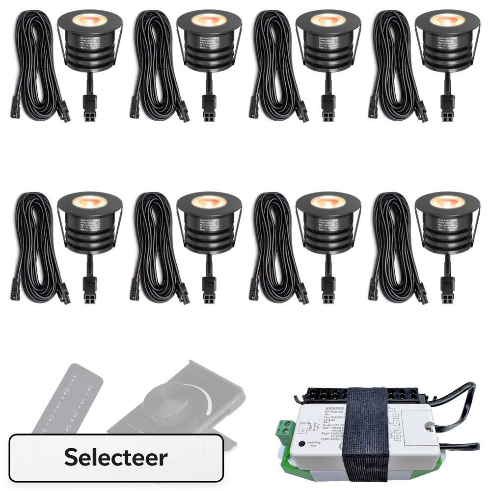 VLK7-B-PL-Sets-RF-8-webshop zwarte led inbouwspots overkapping set 8