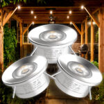 Veranda licht spotjes 1W CREE voor Veranda - Overkapping - Tuinhuis - Blokhut - Dimbaar - Afstandsbediening / Zigbee
