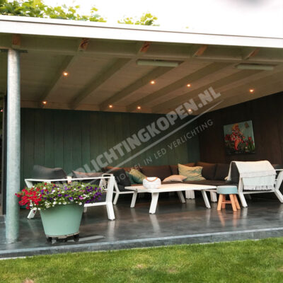 inbouwspotjes overkapping