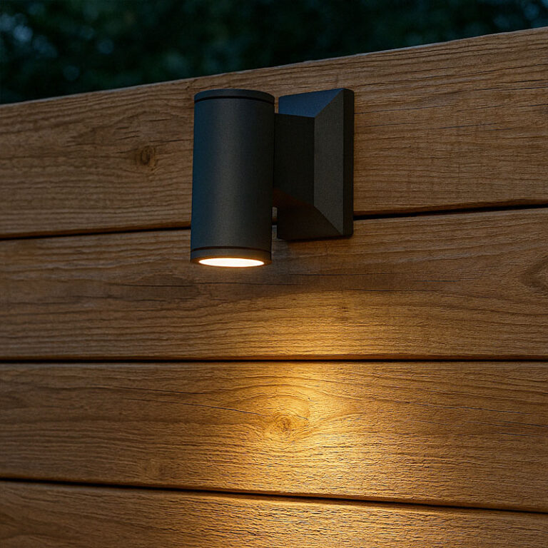 Wandlamp buiten IP65 Down light omlaag schijnend GU10 230V