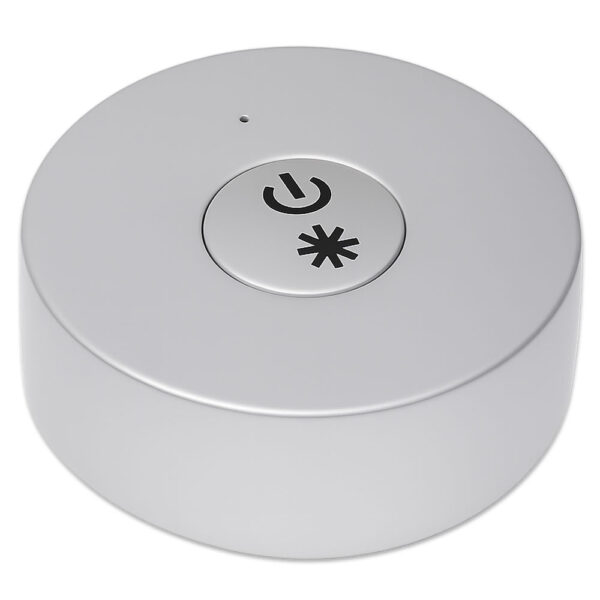 1 kanaals Draadloze Afstandsbediening - Zilvergrijs - Met magneet