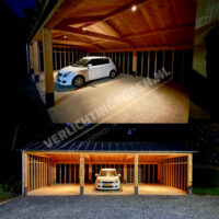 carport verlichting spots