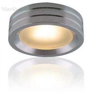 LED inbouwspot spatwaterdicht hoogglans aluminium MR16 / GU10