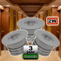 Hal / Overloop / Gang Led Spots Inbouw 12VDC 2W