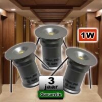Hal / Gang Mini Verlichting Spot 1W 4000K