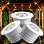 Inbouwspots Overkapping / Veranda / Carport - Wit Dimbaar 12V 2W 2700K - Low Heat Design - Zigbee