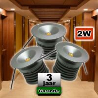 Strakke Inbouwspot Hal / Gang Warmwit 2700K