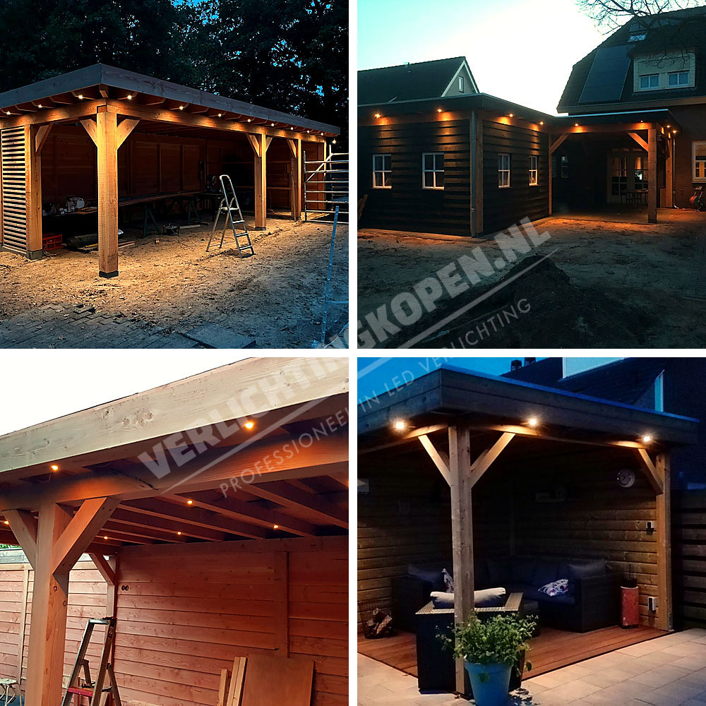 spots-in-houten-overkapping-maken