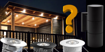 welke verlichting onder overkapping?